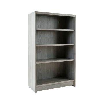 Heath Bridge Freestanding Bookcase - Gray
