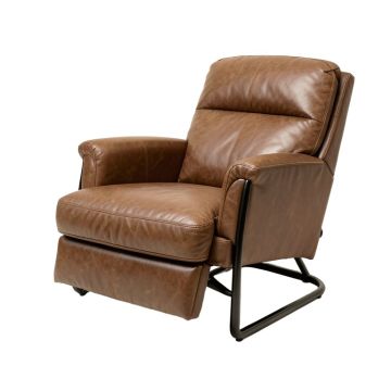 Faux Leather Power Lift Assist Recliner