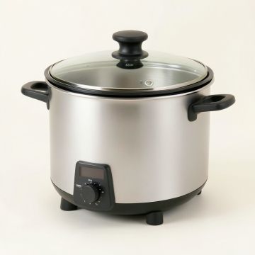 Hamilton Beach 6-Quart Programmable Slow Cooker (synthetic illustration; no displayed measurements)
