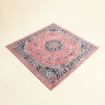 Brannan Shag Pink/Blue Area Rug (synthetic illustration; no displayed measurements)
