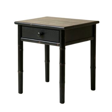 Moss Canyon Side Table - Black