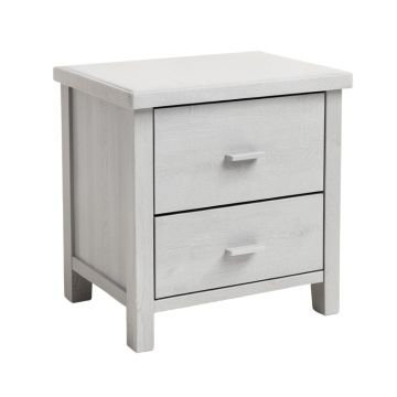 Tomi 2 - Drawer Nightstand In Light Gray