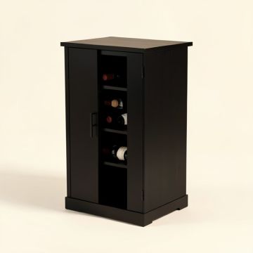 Gelatt Bar With Wine Storage (synthetic illustration; no displayed measurements)