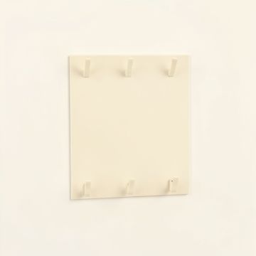 Dune Canyon Empty Wall-Mounted Tool Organizer Panel - Ivory (synthetic illustration; no displayed measurements)