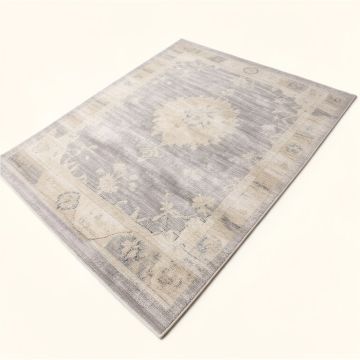 Arrowood Plum Frost Cloudbreak Beige/Gray Area Rug (synthetic illustration; no displayed measurements)