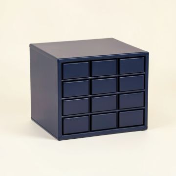 Rowan Canyon Small-Parts Storage Drawer Cabinet - Navy (synthetic illustration; no displayed measurements)