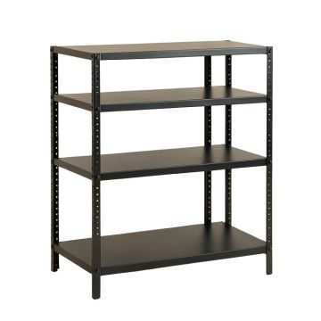 Heath Crest Empty Seed-Starting Shelving Unit Without Lights - Black