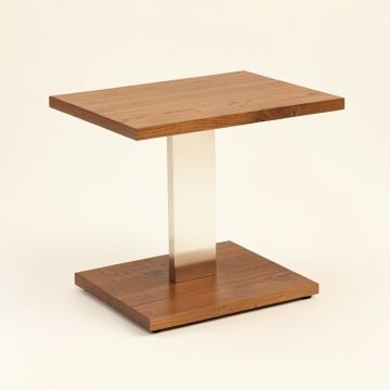 Sizemore Solid Wood End Table (synthetic illustration; no displayed measurements)
