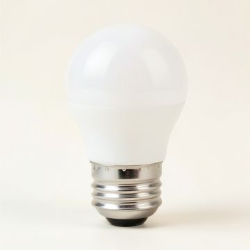 60 Watt Equivalent , B11 Led , Dimmable Light Bulb , Warm White ( 2700K ) E12 Base (synthetic illustration; no displayed measurements)
