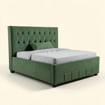 Brittany Tufted Upholstered Platform Bed (synthetic illustration; no displayed measurements)