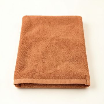 Cliff Branch Bath Towel - Terracotta (synthetic illustration; no displayed measurements)