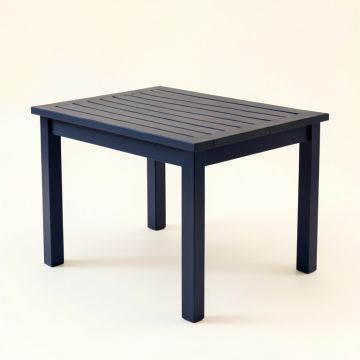 Vale Dale Patio Table - Navy (synthetic illustration; no displayed measurements)