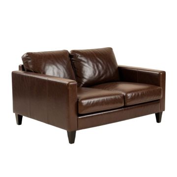 Robeson 80 '' Faux Leather Tuxedo Arm Sofa
