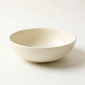 Clay Bluff Dining Bowl - Ivory (synthetic illustration; no displayed measurements)