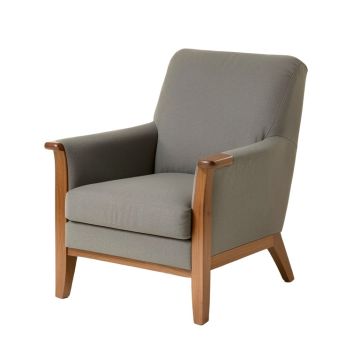 Bilski 24 '' Wide Polyester Wingback Chair