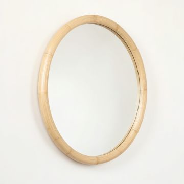 Cliff Bluff Framed Wall Mirror - Cream (synthetic illustration; no displayed measurements)