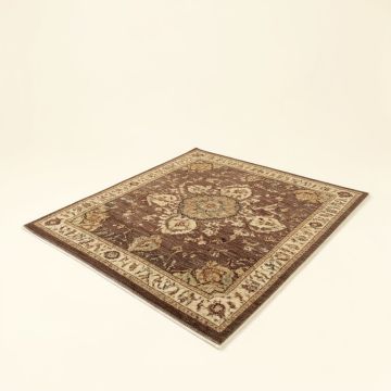 Totternhoe Hand-Tufted Wool Plum Area Rug (synthetic illustration; no displayed measurements)