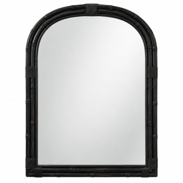 Meadow Bridge Framed Wall Mirror - Black
