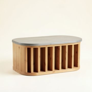 Lake Crossing Shoe Storage Bench - Gray (synthetic illustration; no displayed measurements)