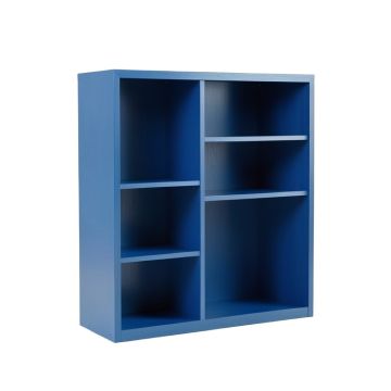 River Bluff Freestanding Bookcase - Blue