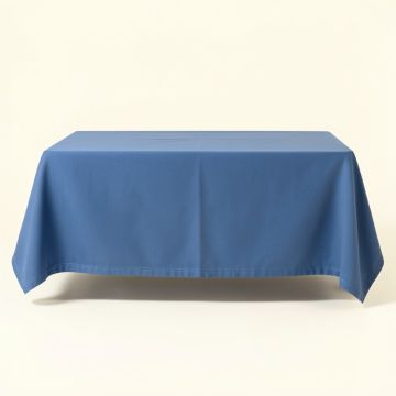 Birch Crest Flat Bed Sheet - Blue (synthetic illustration; no displayed measurements)