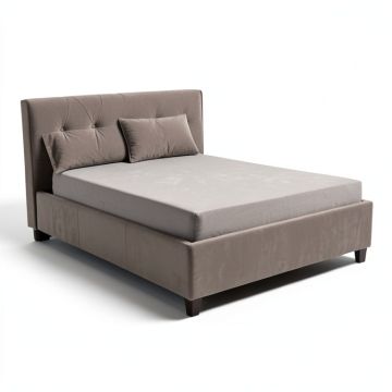 Vita Full Upholstered Low Profile Standard Bed (synthetic illustration; no displayed measurements)