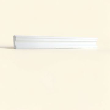 Ashford 24 '' H X 8 '' W X 1/2 '' D Molded Classic Wainscot Wall Panel (synthetic illustration; no displayed measurements)