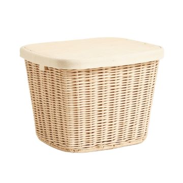 River Brook Laundry Hamper - Ivory