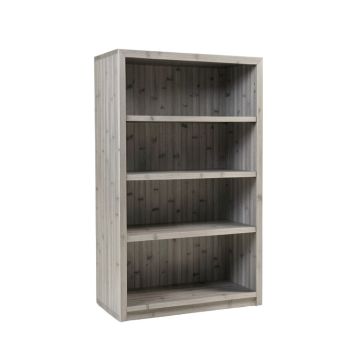 Fern Falls Freestanding Bookcase - Gray