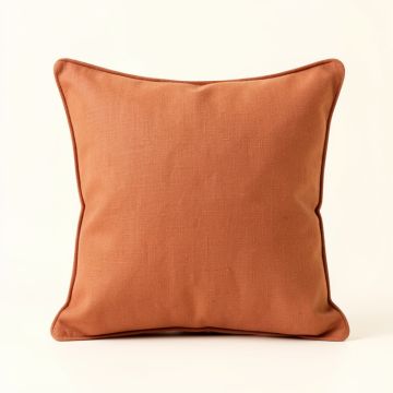 Slate Crest Filled Accent Pillow - Terracotta (synthetic illustration; no displayed measurements)