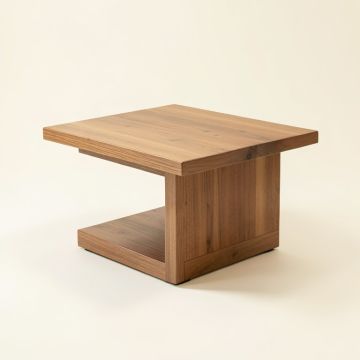 Aquinas Wooden Coffee Table (synthetic illustration; no displayed measurements)