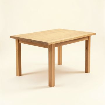 Auten Extendable Pine Dining Table (synthetic illustration; no displayed measurements)