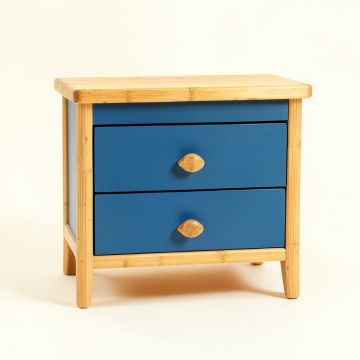Dawn Branch Nightstand - Blue (synthetic illustration; no displayed measurements)