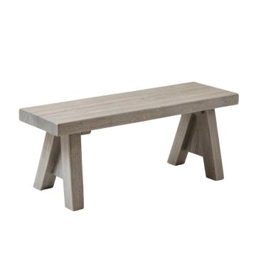 Maple Canyon Indoor Bench - Gray