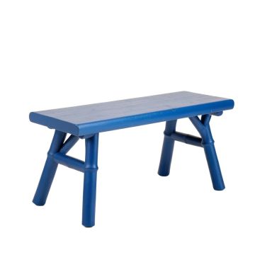 Vale Crest Indoor Bench - Blue