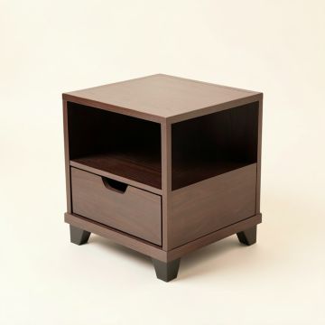 Fostonly End Table With Storage (synthetic illustration; no displayed measurements)