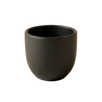 Ash Crossing Empty Candle Holder - Black