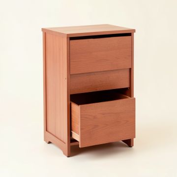 Fern Bridge Freestanding Pull-Out Hamper Cabinet - Terracotta (synthetic illustration; no displayed measurements)