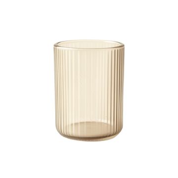 Wren Bend Empty Candle Holder - Beige