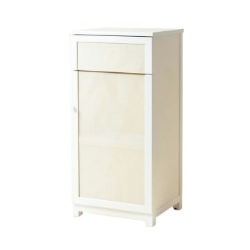 Alexis 21 '' W X 73 '' H Linen Tower