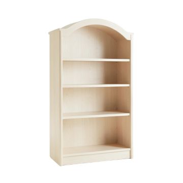 Clay Edge Freestanding Bookcase - Ivory