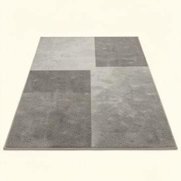 Ridge Branch Rectangular Area Rug - Gray (synthetic illustration; no displayed measurements)