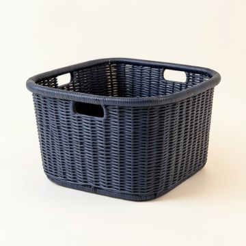 Flint Branch Laundry Hamper - Navy (synthetic illustration; no displayed measurements)