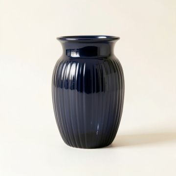 River Bluff Empty Decorative Vase - Navy (synthetic illustration; no displayed measurements)