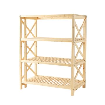 Spruce Branch Empty Seed-Starting Shelving Unit Without Lights - Ivory