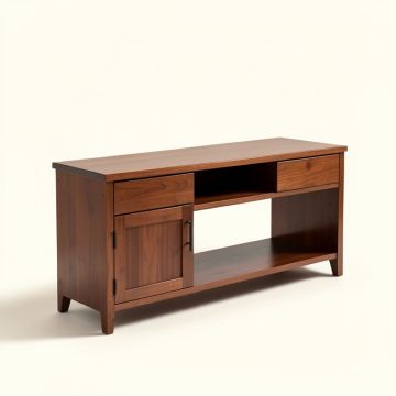 Ocampo Mahogany Entrance Console Table (synthetic illustration; no displayed measurements)