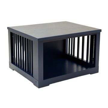 Wren Dell Empty Furniture-Style Pet Crate - Navy (synthetic illustration; no displayed measurements)