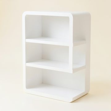 Brook Arc Empty Mug-Storage Cabinet Insert (synthetic illustration; no displayed measurements)