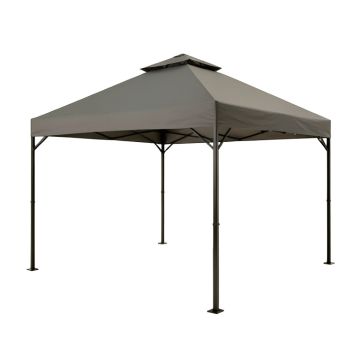 11 Ft. W X 13 Ft. D Metal Patio Gazebo