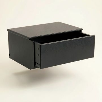 Clay Bridge Under-Desk Drawer Unit - Black (synthetic illustration; no displayed measurements)